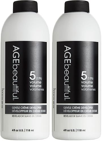 Miniatura 25 de AGE beautiful Gentle Creme Hair Developers Para tintes permanentes de color de cabello, tóneres y aclaradores Coloración profesional de salón