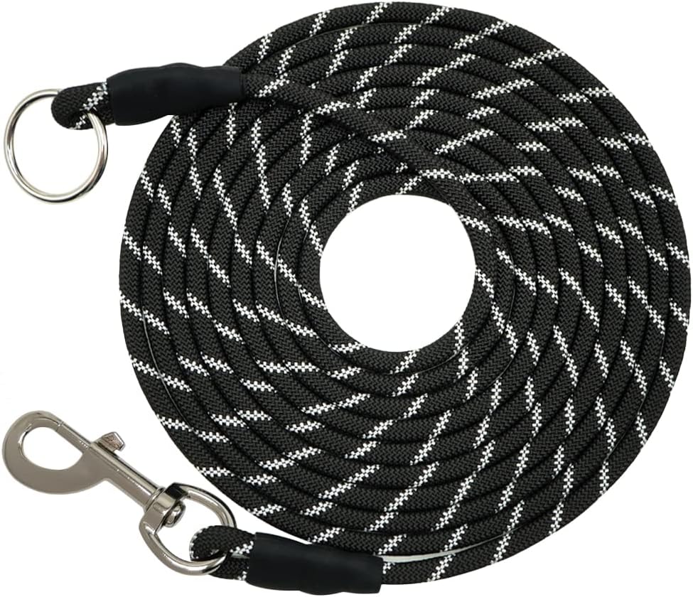 JDIDNEID Dog Check Cord Long Line, 12/20/30/50FT