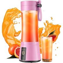 Hand Held Fresh Juice Blender - Mini Single Serve Blender Make Smoothies