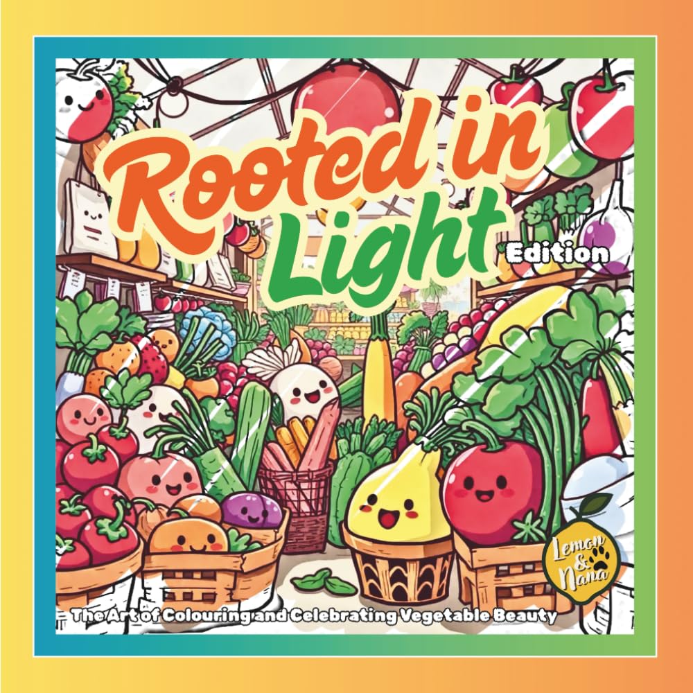 Rooted in Light: The Art of Colouring and Celebrating Vegetable Beauty (The Art of Colouring - Daily Wonders)