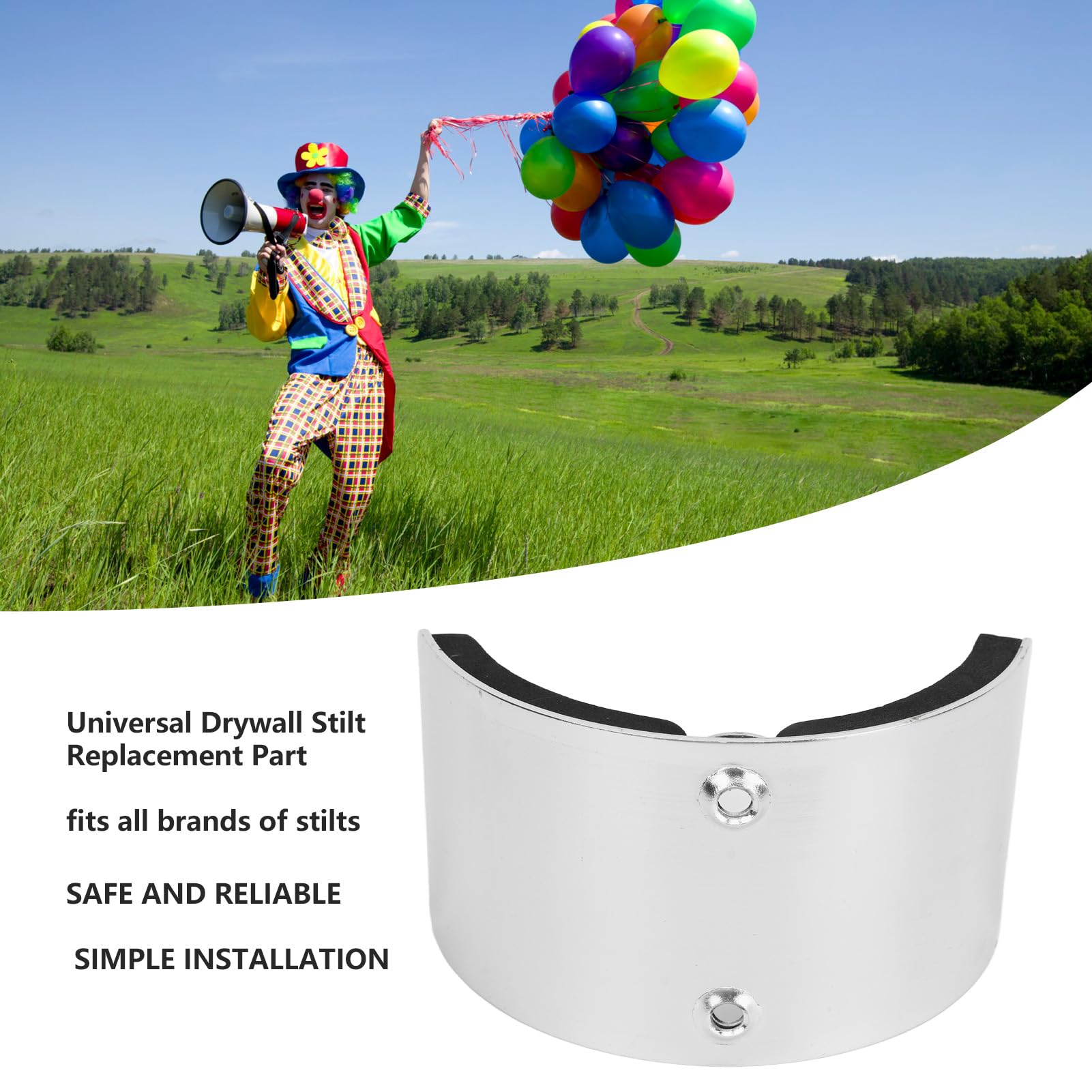 Universal Stilt Leg Band Replacement Parts for Plastering & Painting - Sturdy Comfortable Design for Home Decor & Renovation - Image 3