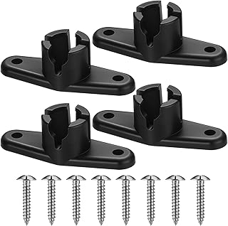 BBTO 4 Pcs Awnings Ball End Bases Compatible with Trimline Plastic Pop up Camper