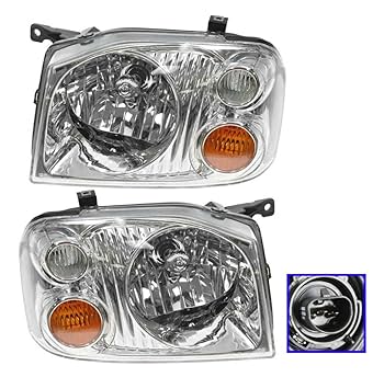 Amazon.com: 2 Piece Headlight Assembly Set Driver
