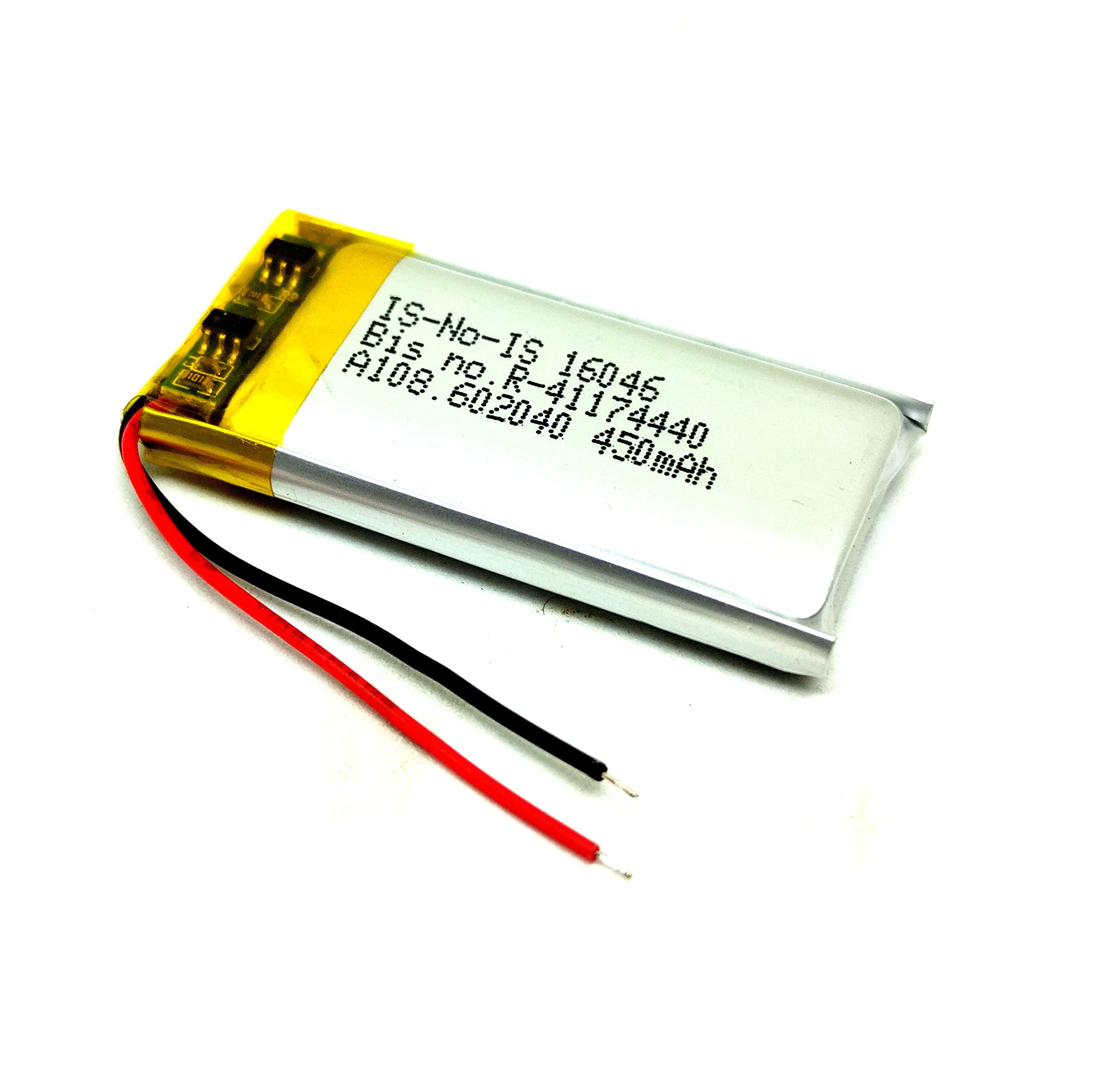 INVENTO 1Pcs 3.7V 450mAh 40x20x6mm Li-ion Lithium-ion Rechargeable Battery for RC Toys Robotics DIY-image-26