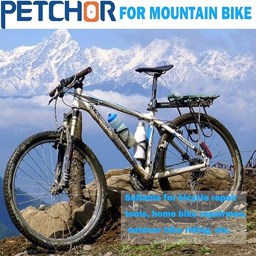 Miniatura 7 de PETCHOR Instalador de ajuste de tuerca de estrella de horquilla de bicicleta, herramienta de ajuste de tuerca de estrella para bicicleta de