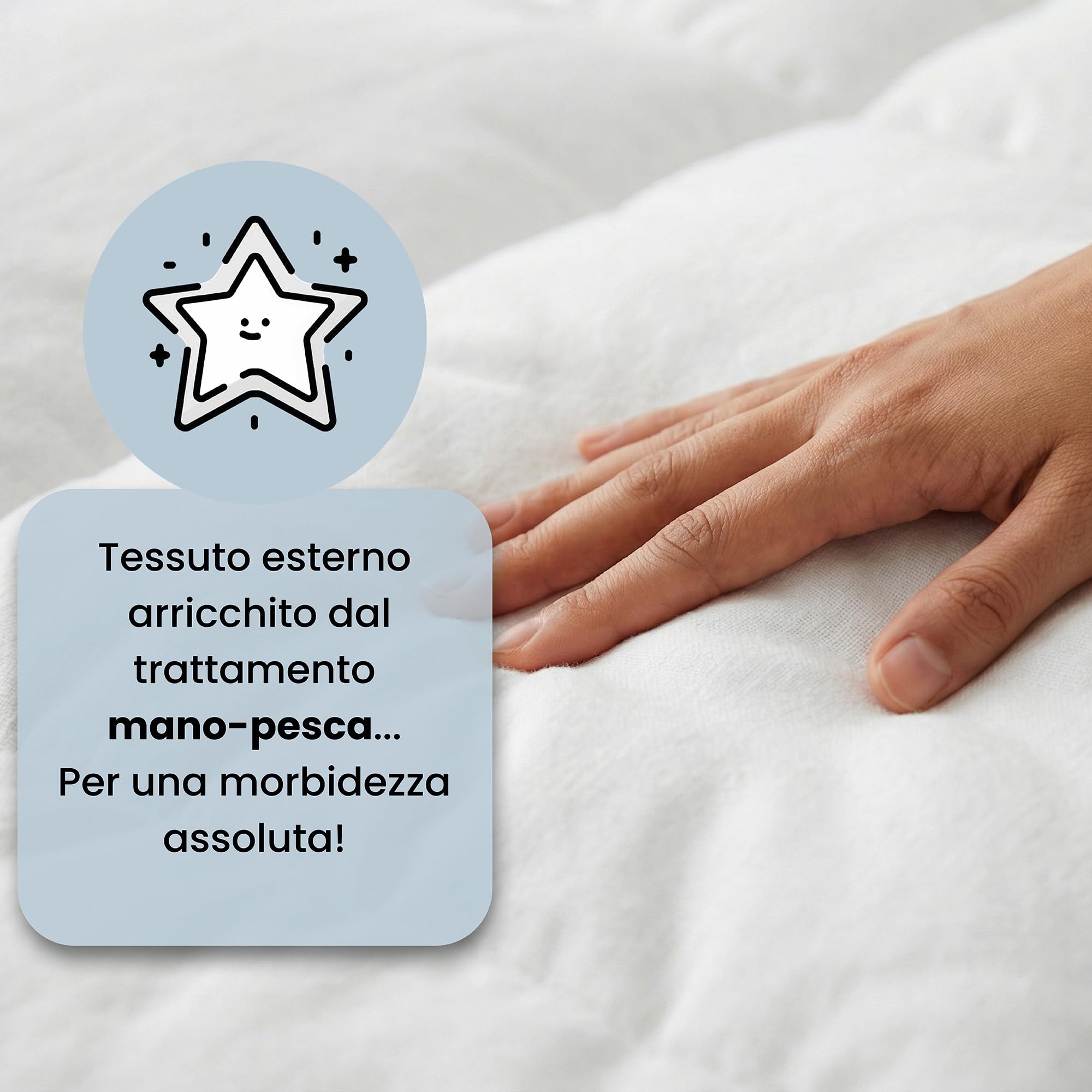 Italian Bed Linen Piumino Invernale PRESTIGE, Made in Italy - Piumone Matrimoniale - Trapunta in Morbida Microfibra Esterna e Calda Imbottitura in Poliestere 300gr/mq (MATRIMONIALE 250x200)