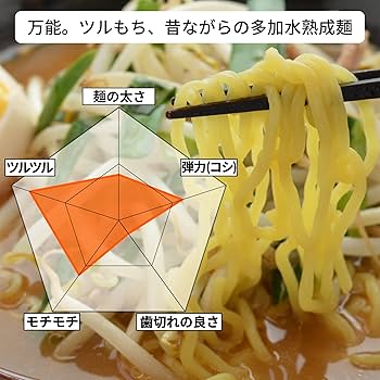 Amazon.co.jp: 麺くる 業務用 生中華麺 中太麺 150g/1食×12袋 個