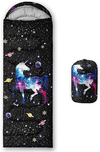 BSNTHO Saco de dormir para camping, 3 estaciones, clima cálido y fresco, ligero, saco de dormir impermeable para adultos y niños, viajes y al aire