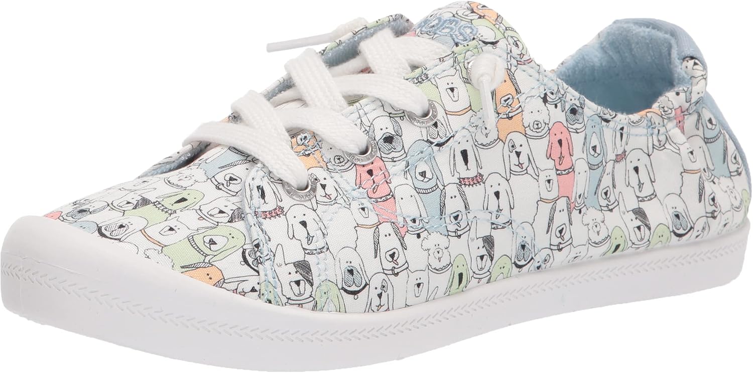 Skechers Women's Bobs Beach Bingo Camp Wag Sneaker
