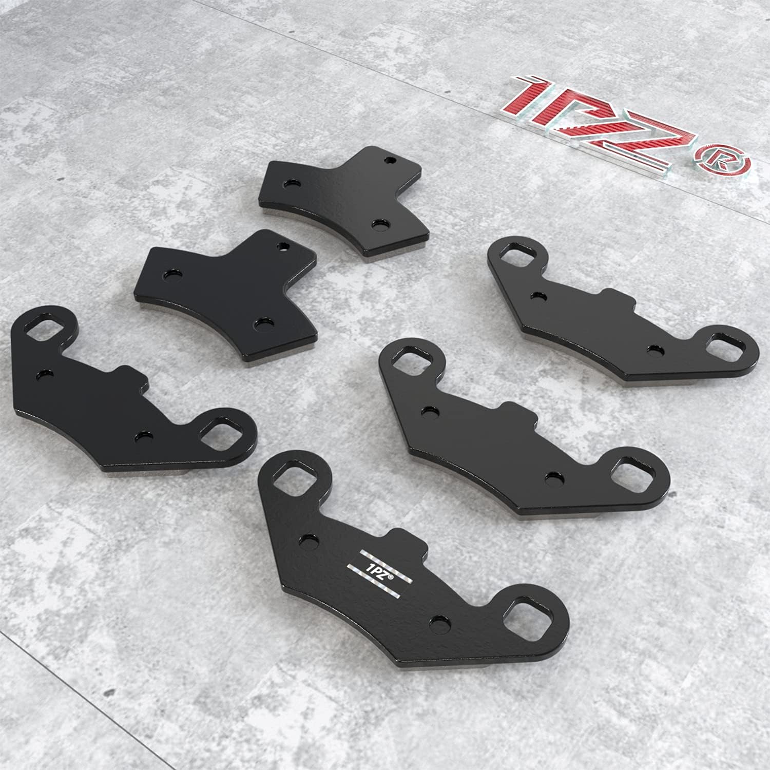 1PZ ST5-R1B Front and Rear Brake Pads Replacement for Polaris Scrambler 500 400 Trail Boss 325 330 Sportsman 500 400 335 Magnum 325 500 Trail Blazer 400 250 Xplorer 250