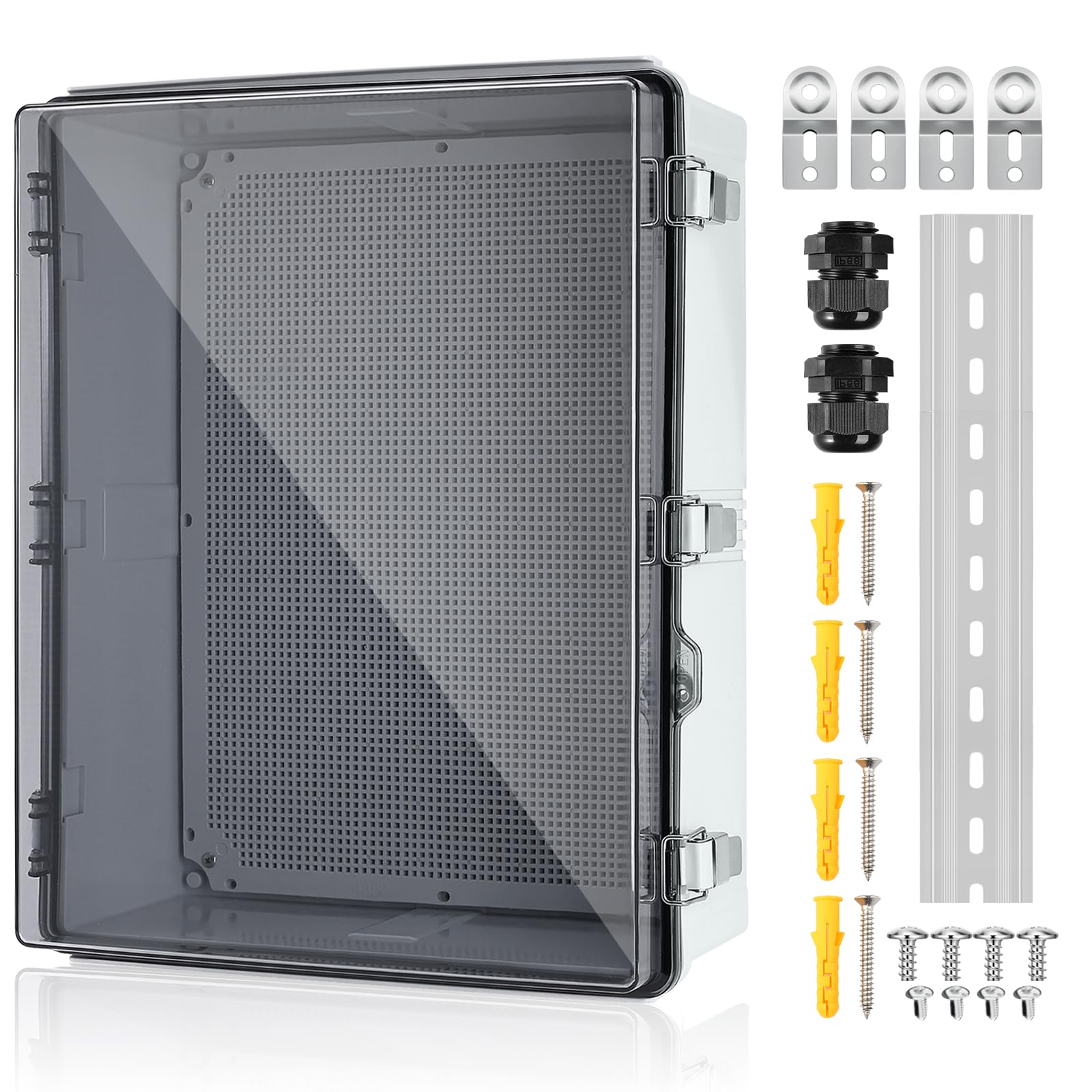 IP67 ABS Outdoor Electrical Junction Box Waterproof with Aluminum DIN Rail — Amazon image 11