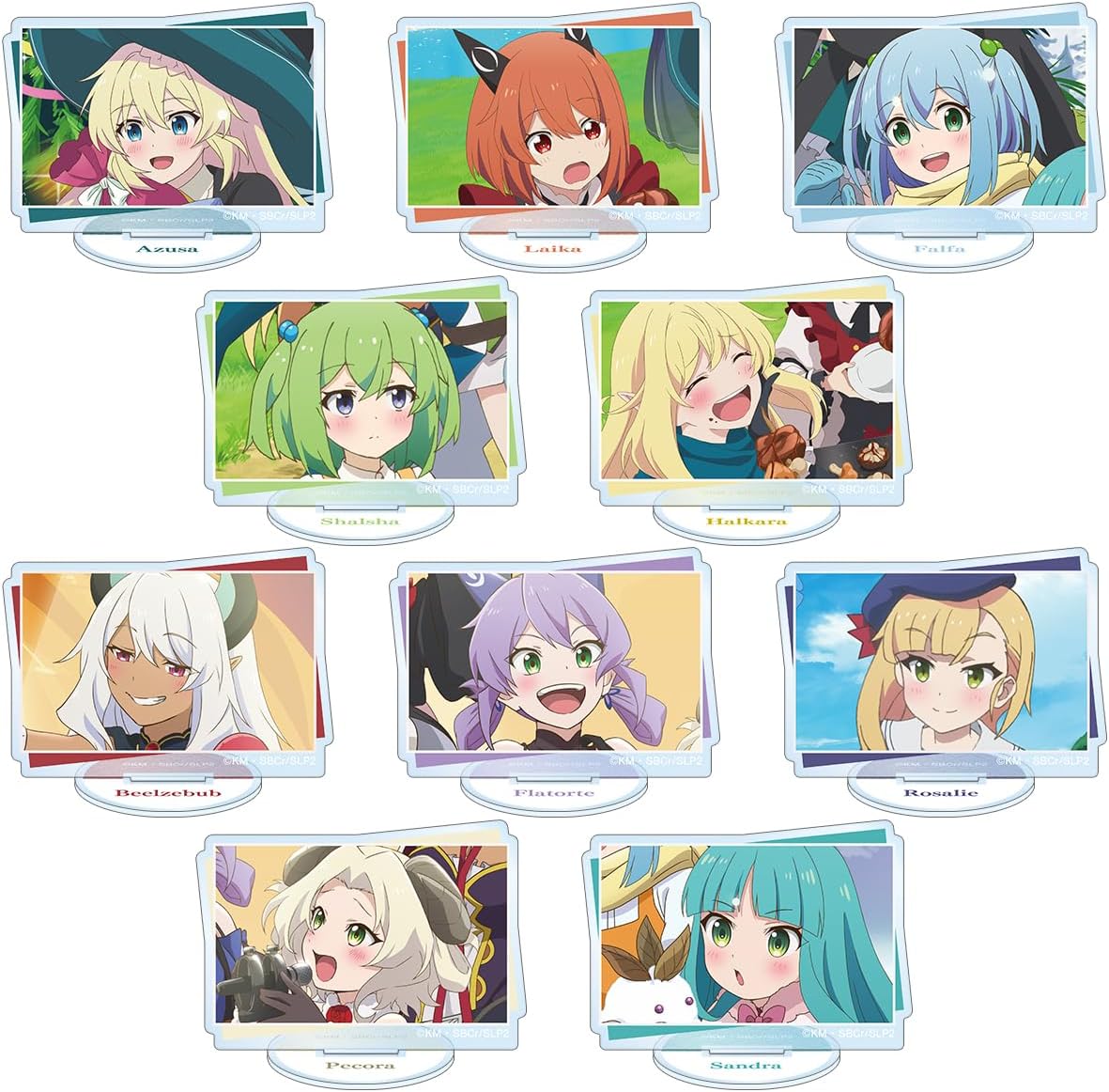 TV Anime 300 Years After Falling Slime, Level Max Without Knowledge, Trading Acrylic Stand, Box of 10