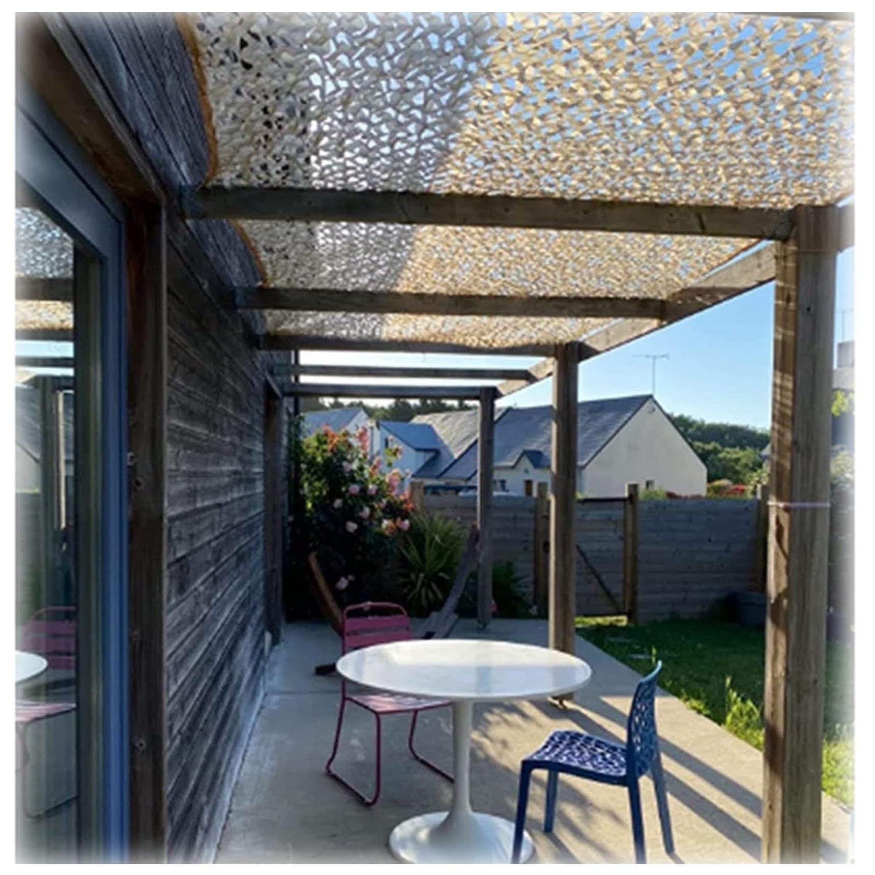 Vind camouflagenet in Tuin en Terras op