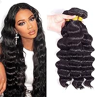 Vista 26 de Extensiones de cabello humano lacio 12A con cierre de encaje HD de 5 x 5 (16, 18, 20 + 14 pulgadas), tejido de cabello humano virgen brasileño 100%