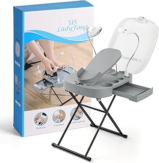 Pedicure Stool The Pedicure Tools for Easy at-Home Pedicures Adjustable Pedicure Foot Rest, Mothers Day Gifts for Mom from Daughter, Son, Kids - Birthday Gifts for Women