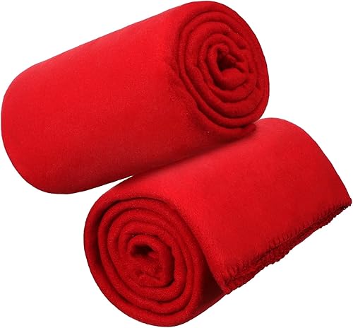 Miniatura 7 de Oudain Paquete de 25 mantas de forro polar a granel de 50 x 60 pulgadas, mantas de forro polar suaves y ligeras para cama, sofá, hogar, oficina,