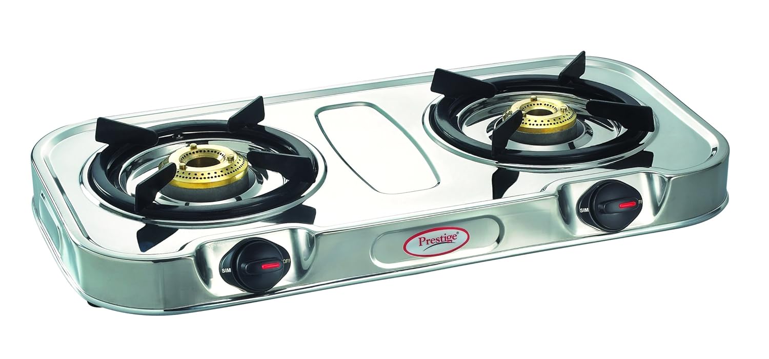 Prestige Royale Eco 2 Burner Gas Stove Amazon.in Home & Kitchen