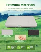 Vista 4 de Cojín inferior del asiento delantero para EZGO TXT 1994-up, cojín de asiento delantero de carrito de golf, blanco lechoso, cojín de repuesto