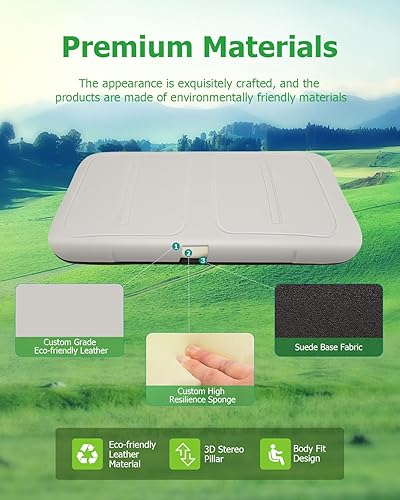 Miniatura 4 de Cojín inferior del asiento delantero para EZGO TXT 1994-up, cojín de asiento delantero de carrito de golf, blanco lechoso, cojín de repuesto