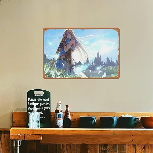 Miniatura 5 de MDUGKDLGJ C239 Legend Zelda Breath Wild 8 - Póster en lienzo de pared de película para pared del hogar, decoración retro de 8 x 12 pulgadas