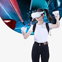 Vista 7 de Halo Silicone Controller Cover Compatible with Oculus Meta Quest 2 Controller, Soft Silicone Grips Cover, Anti-Bumping Silicone Ring Cover with