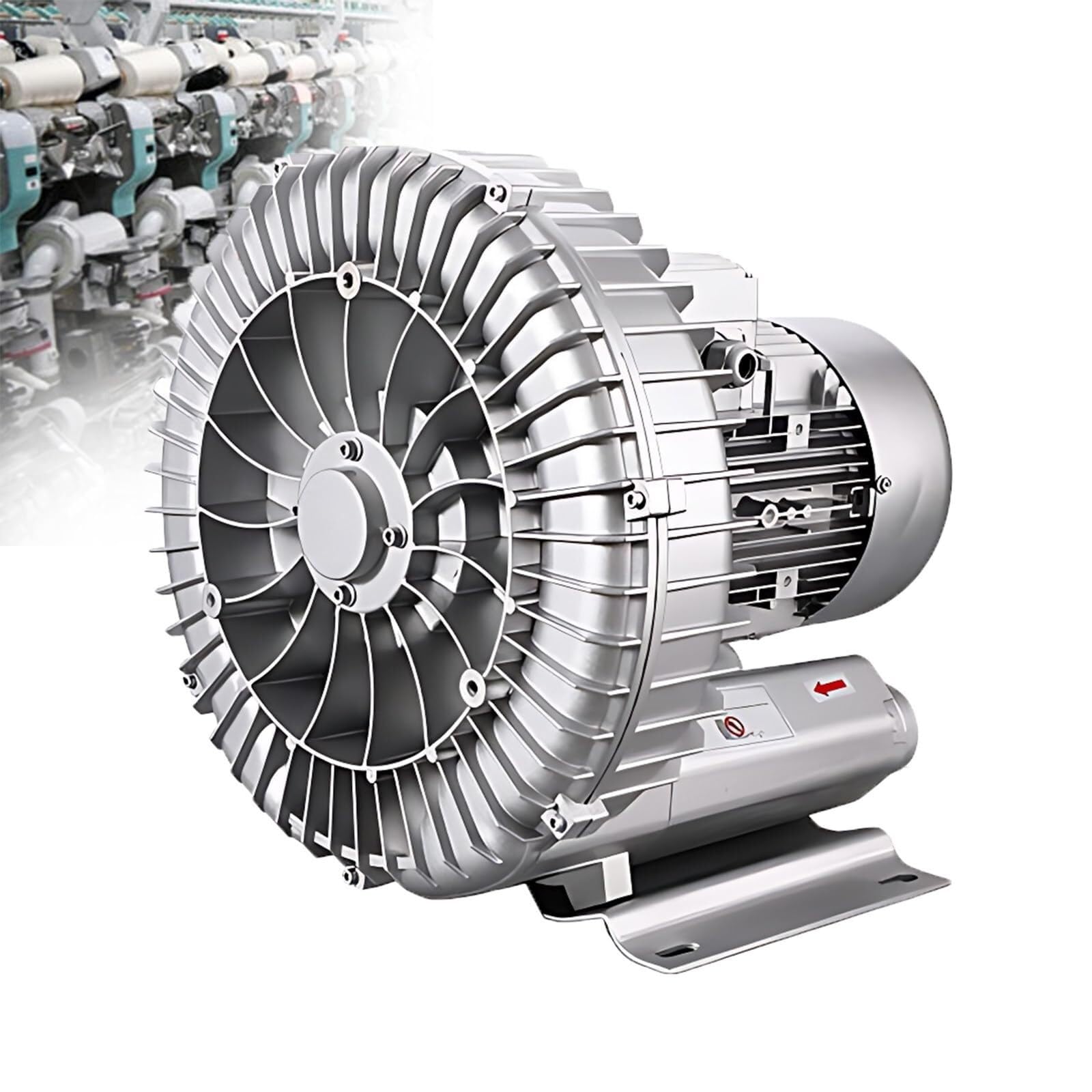 Ventilateur centrifuge 1500W haute pression vortex 220V