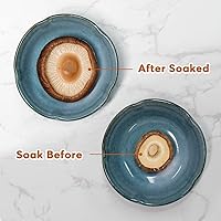 Vista 6 de ONETANG Setas Shiitake secas naturales – Sabores premium Setas extra secas de grado AAA para sopas, salsas, pasta y risotto se rehidratan