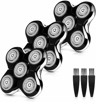 3 Pack Shaver Replacment Heads Compatible with Remington Balder Pro XR7000