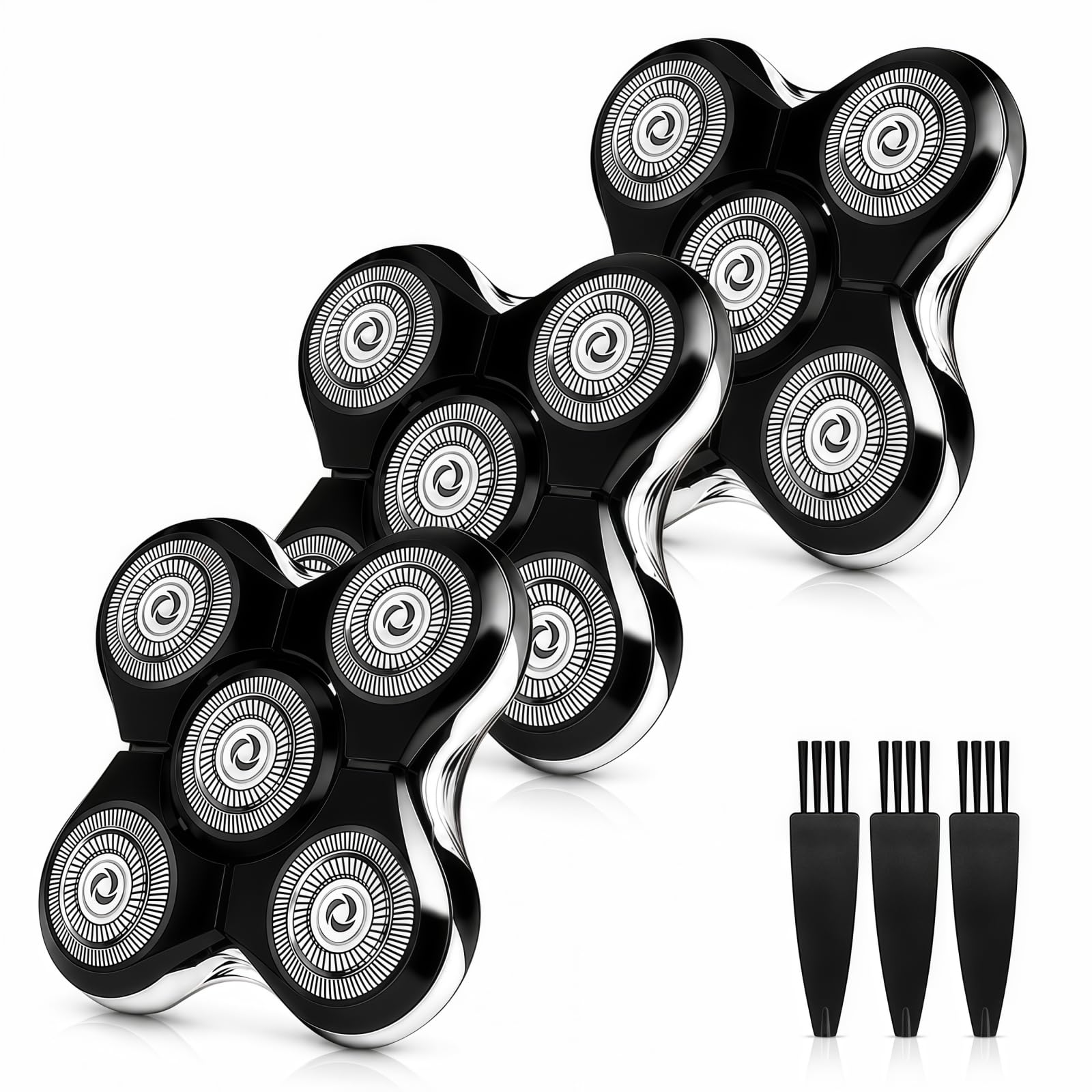 3 Pack Shaver Replacment Heads Compatible with Remington Balder Pro XR7000