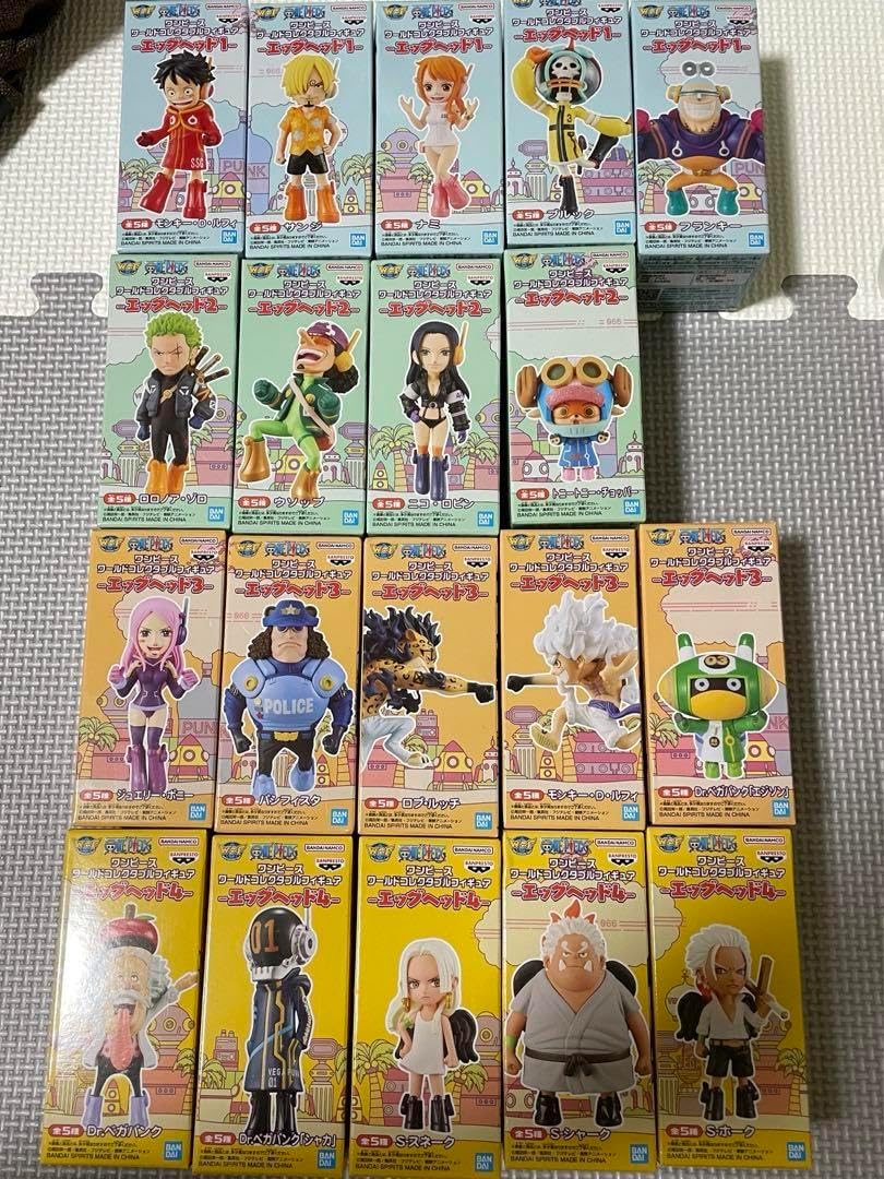 ワーコレ エッグヘッド ワンピース コレクタブルフィギュア