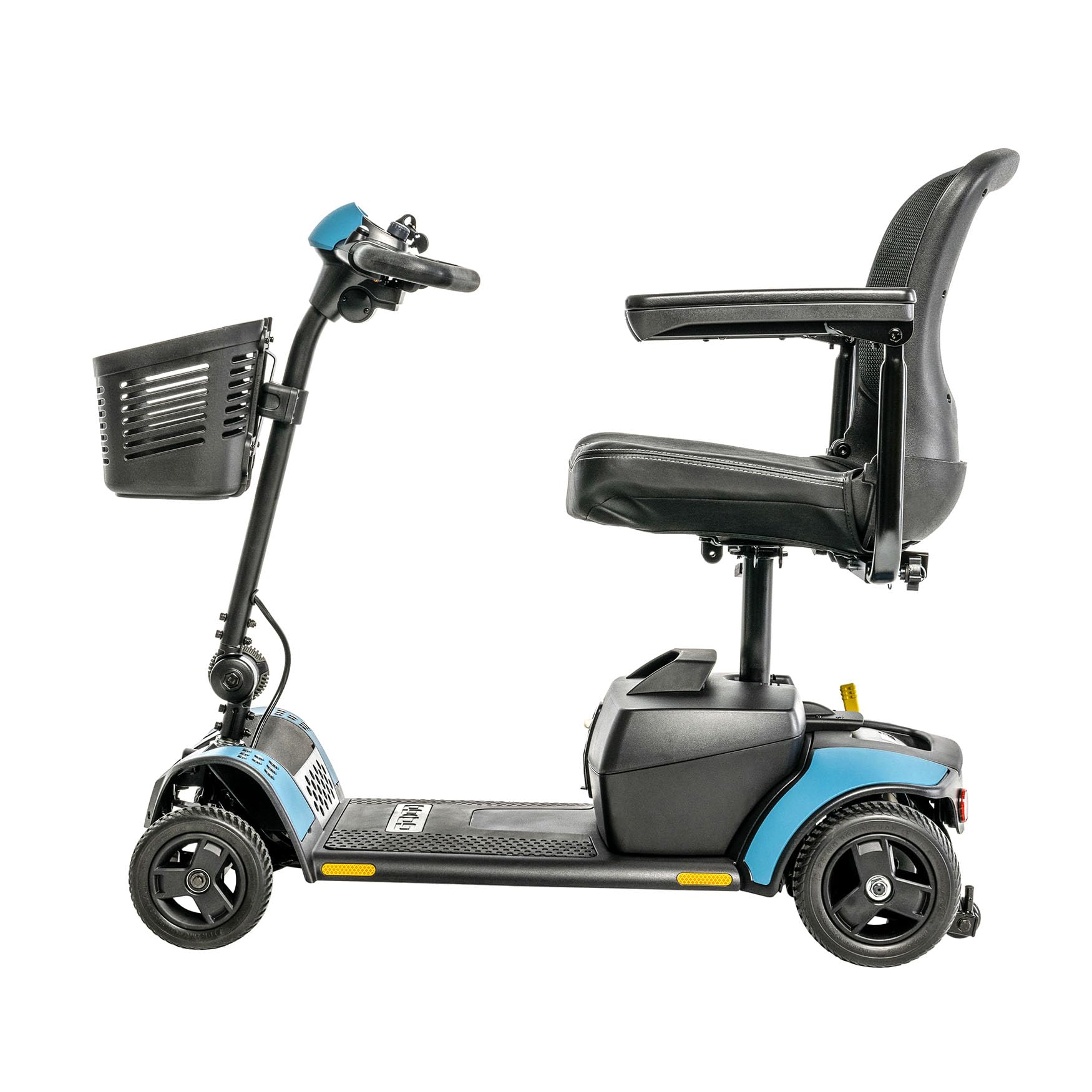 Pride Go Go Elite Traveller 2, 4-Wheel Mobility Scooter, iTurn Technology, 37” Turning Radius, Color Options, with 5-Year Extended Warr (Robin's Egg, 12 AH Battery)