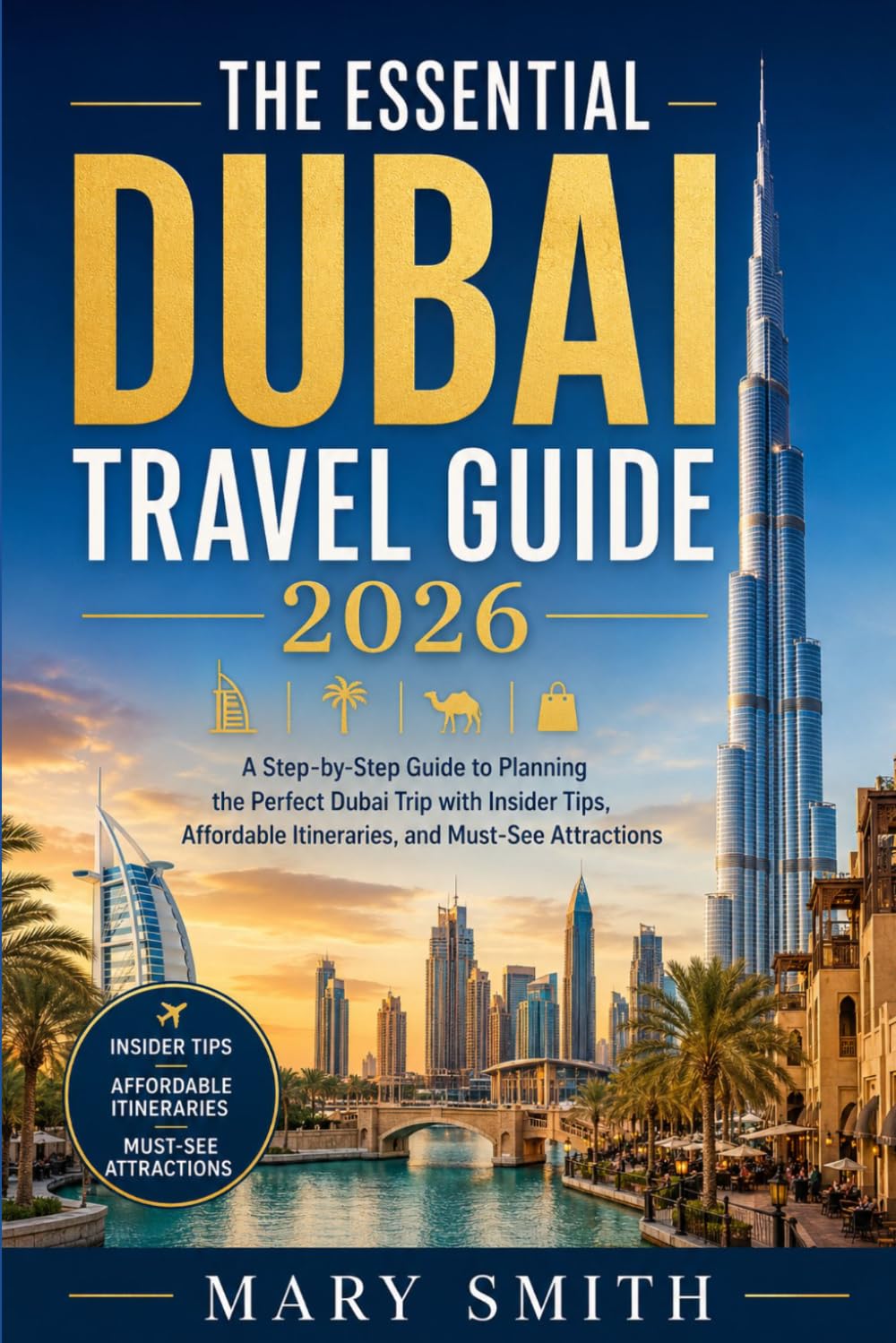 The essential Dubai travel guide 2026: A step-by-step guide to planning the perfect dubai trip with insider tips, affordable itineraries, and must see attractions