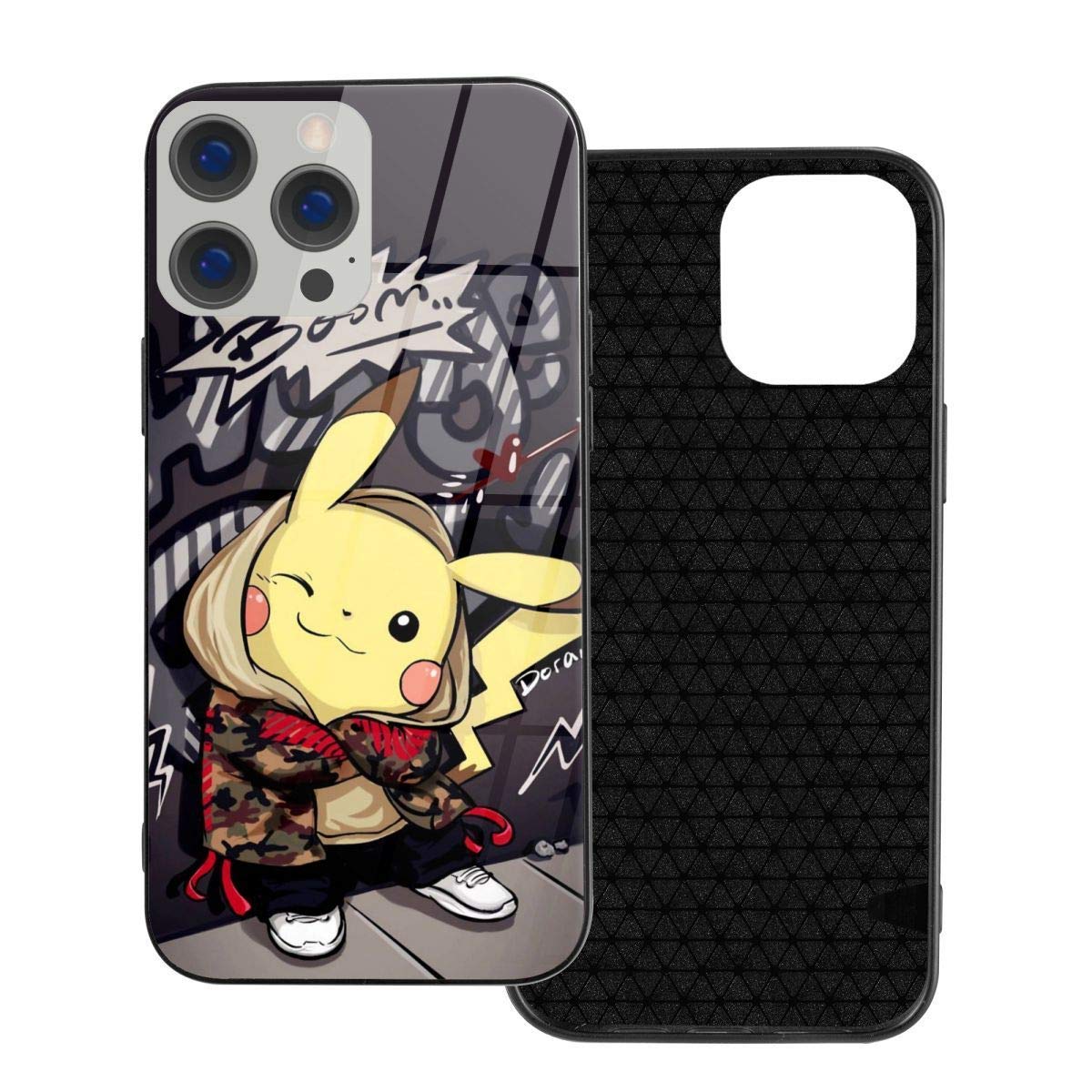 Amazon Co Jp Iphone12シリーズtpuガラス製電話ケース ポケモン電話ケース Iphone12ミニ Iphone12プロマックス電話ジャケット ピカチュウ Cosplay ピカチュウトレンディドレスアップ ファッションスマートフォンアクセサリーセット Iphone 12 家電 カメラ