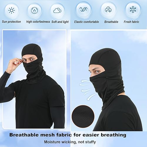 Miniatura 3 de Gafas de motocross para motocross, paquete de 2 gafas de motocross con protección solar y UV, pasamontañas, cubierta completa para jóvenes,