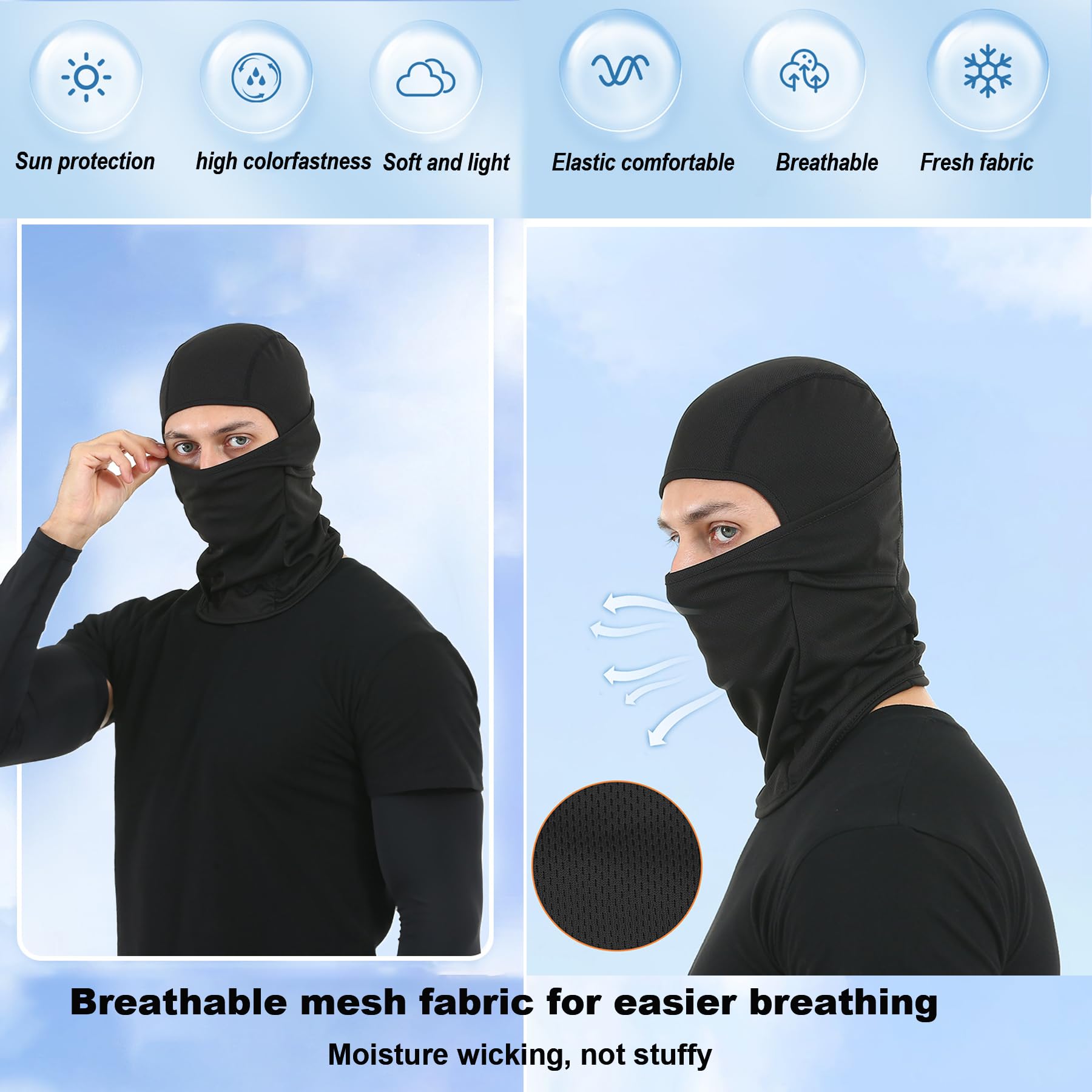 LJDJ Dirtbike-Brille, ATV, Offroad-Reiten, Motorrad, Motocross-Brille mit Sonnenschutz, UV-Schutz, Sturmhaube, Vollgesichtsabdeckung