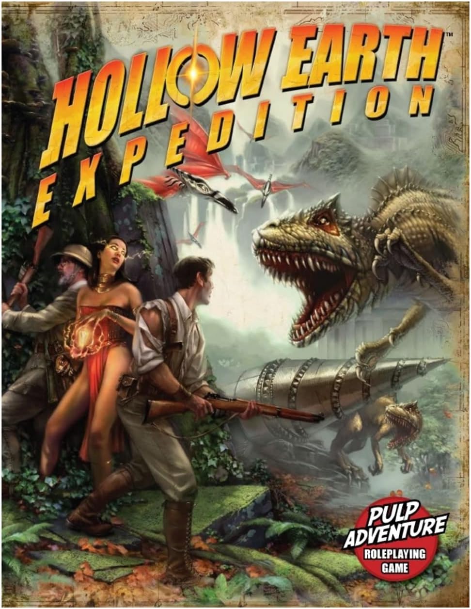 Hollow Earth Expedition RPG (EGS1010, 6x9) Paperback – March 1, 2014