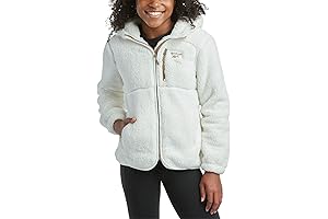 Cozy Cuddle Up: Girls Sherpa Hoodie