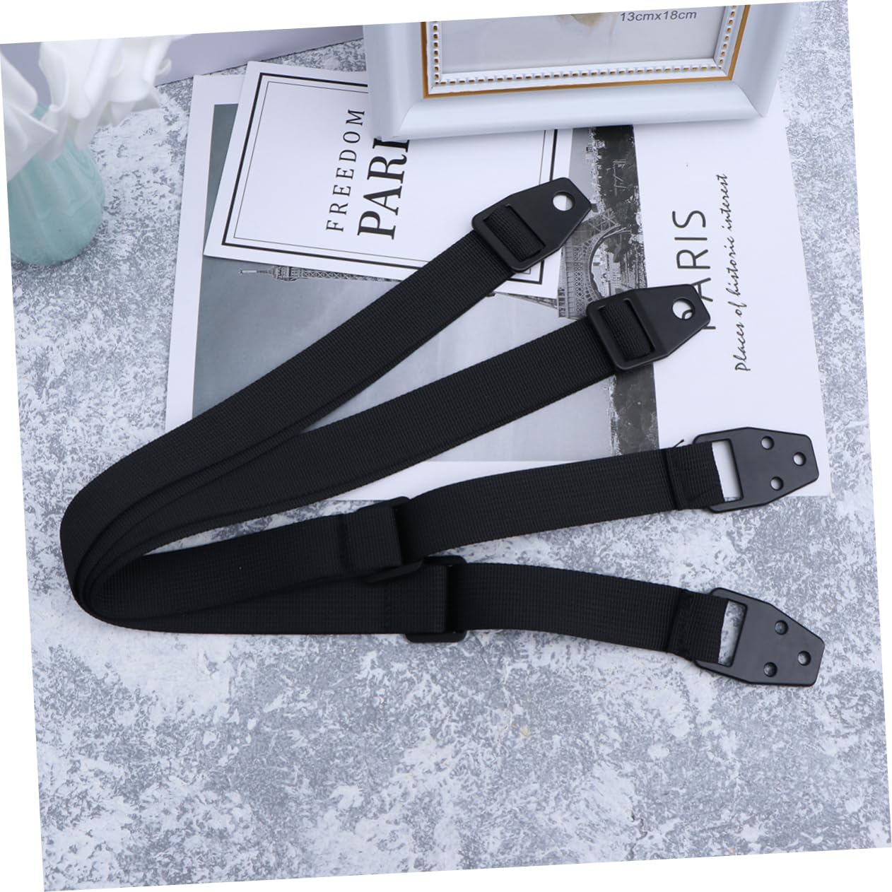 BESPORTBLE 2pcs -tip Safety Straps for Proofing Flat Screen Tv Furniture Dresser and Cabinets Heavy Duty Anchors for Secure Mounting and Fall