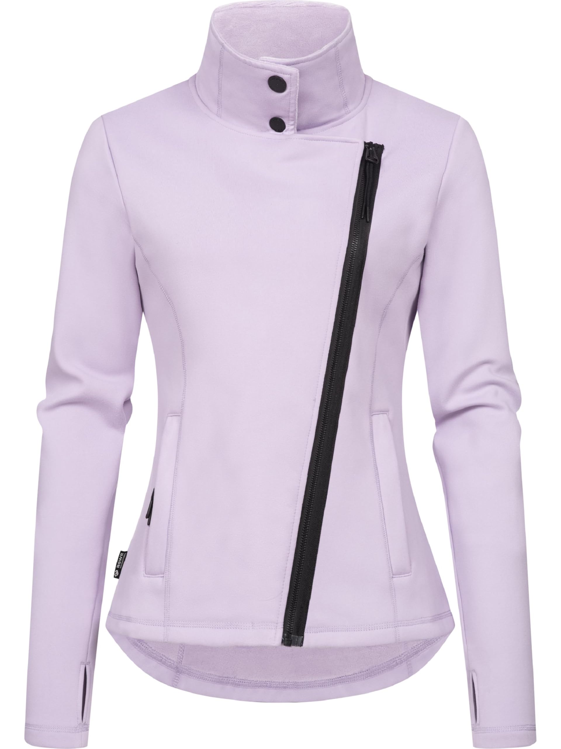 Ragwear Damen Sweatjacke Trainingsjacke innen kuschelig weich angeraut Saskie YOUMODO XS-3XL