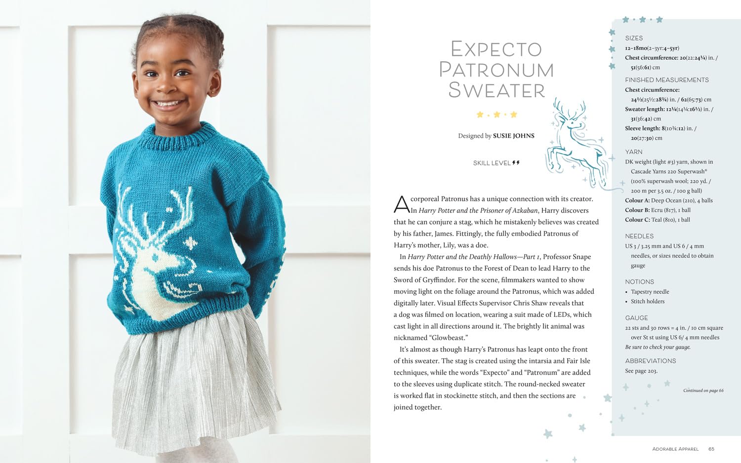 Harry Potter: Knitting Magic for Baby and Toddler: The official craft pattern book for fans of the series