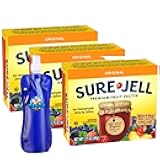 Sure-Jell Original Fruit Pectin for Canning – Pack of 3 (1.75 oz Boxes) – Classic Pectin for Homemade Jams, Jellies & Preserves – Includes Candy Freezer Collapsible Bottle (Original) - Bottle