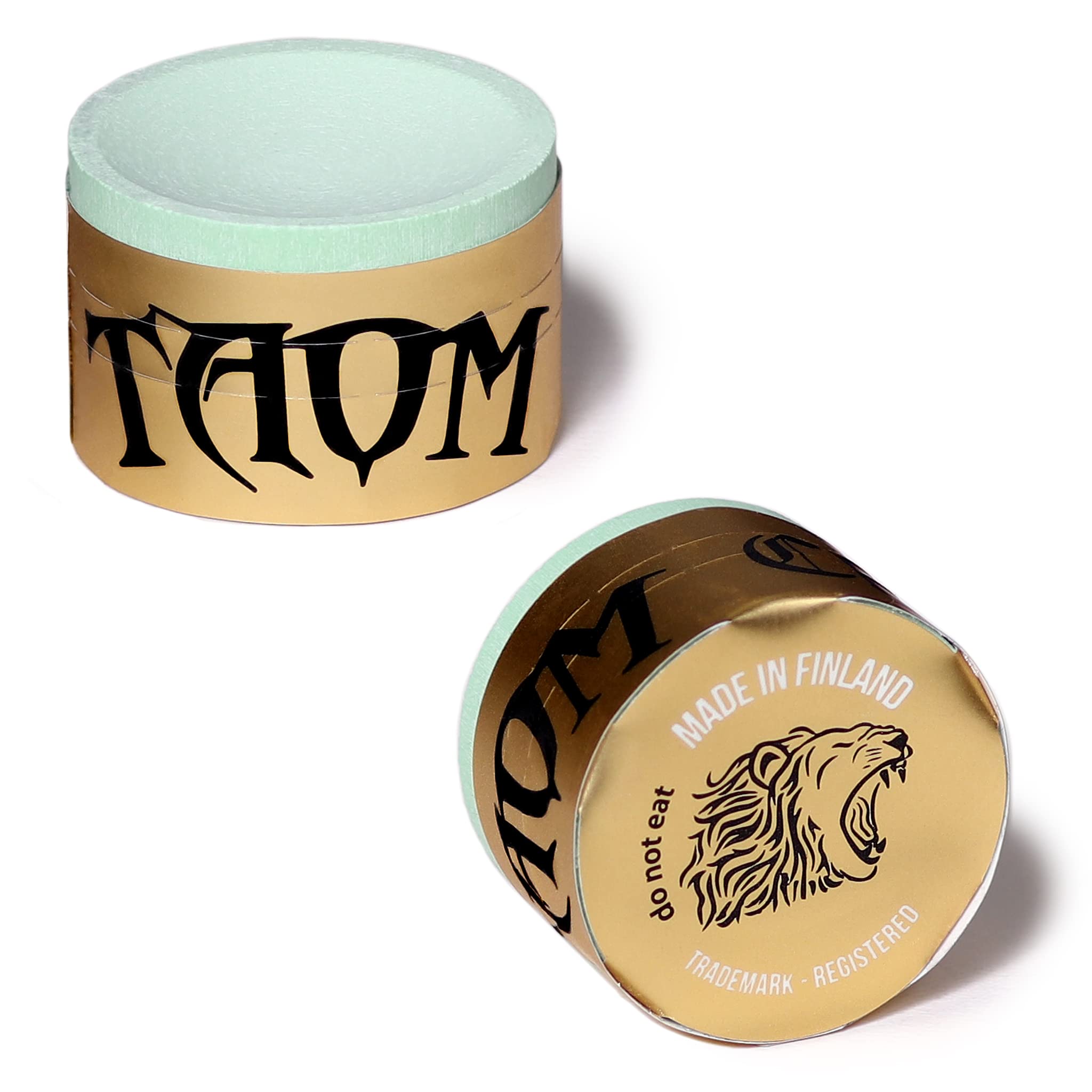 Taom Soft Billiard Chalk, Gesso per Stecca da Biliardo Unisex, Verde Chiaro