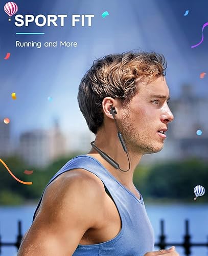 Miniatura 7 de Auriculares inalámbricos, TECNO B1 Bluetooth 5.0 IPX5 impermeable, 500 horas de tiempo de espera, 38 horas de reproducción, Bass+ HD estéreo,