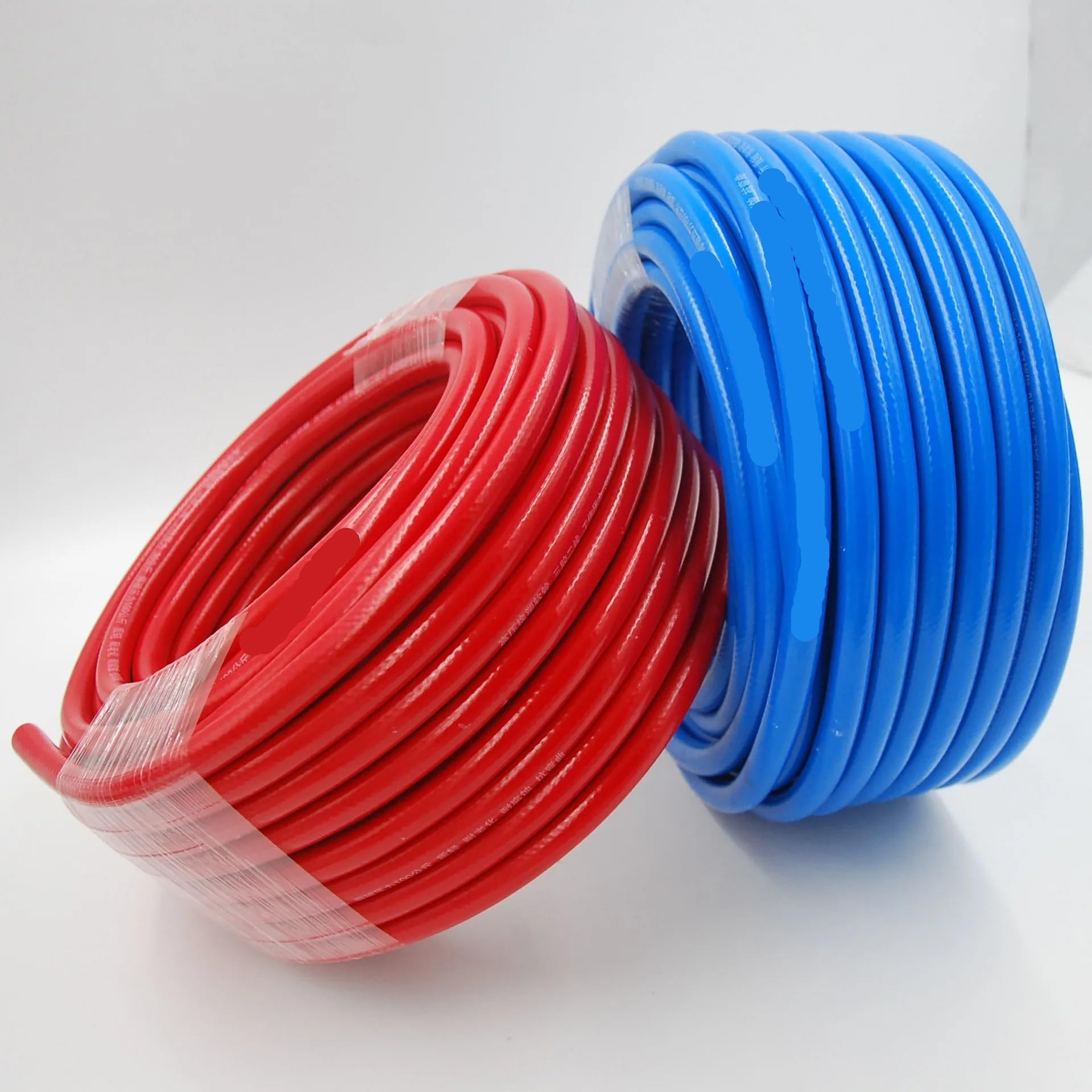 1/3/5 Metri 8mm X 14mm 60 Bar Ad Alta Pressione di Blow Up Tubi di Saldatura A Gas Industriale In Gomma Intrecciata ossigeno-acetilene Tubo Dell'aria per aria compressa Azoto(Blue,3Meters)