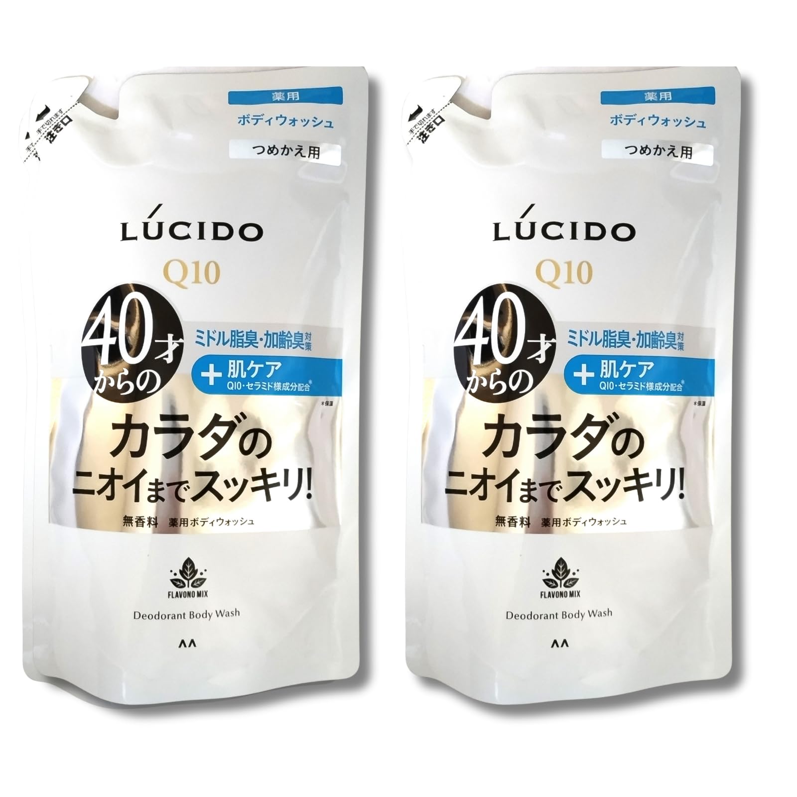 LUCIDO (ルシード) 薬用デオドラントボディウォッシュ 40才 つめかえ…