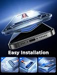 MAGIC JOHN 2 Pack for iPhone 16 Pro Max 6.9 inch Privacy Tempered Glass Screen Protector, Bubble Free, Easy Installation, Auto Dust-Elimination
