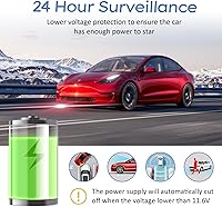 Vista 2 de Kit de cableado de cámara de salpicadero USB C con detección de radar de microondas, kit de cableado de 12V-24V a 5V/3A, adaptador de cámara