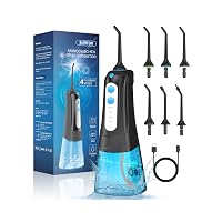 SURFOU Idropulsore Dentale Portatile Oral Idrogetto per Pulizia Denti