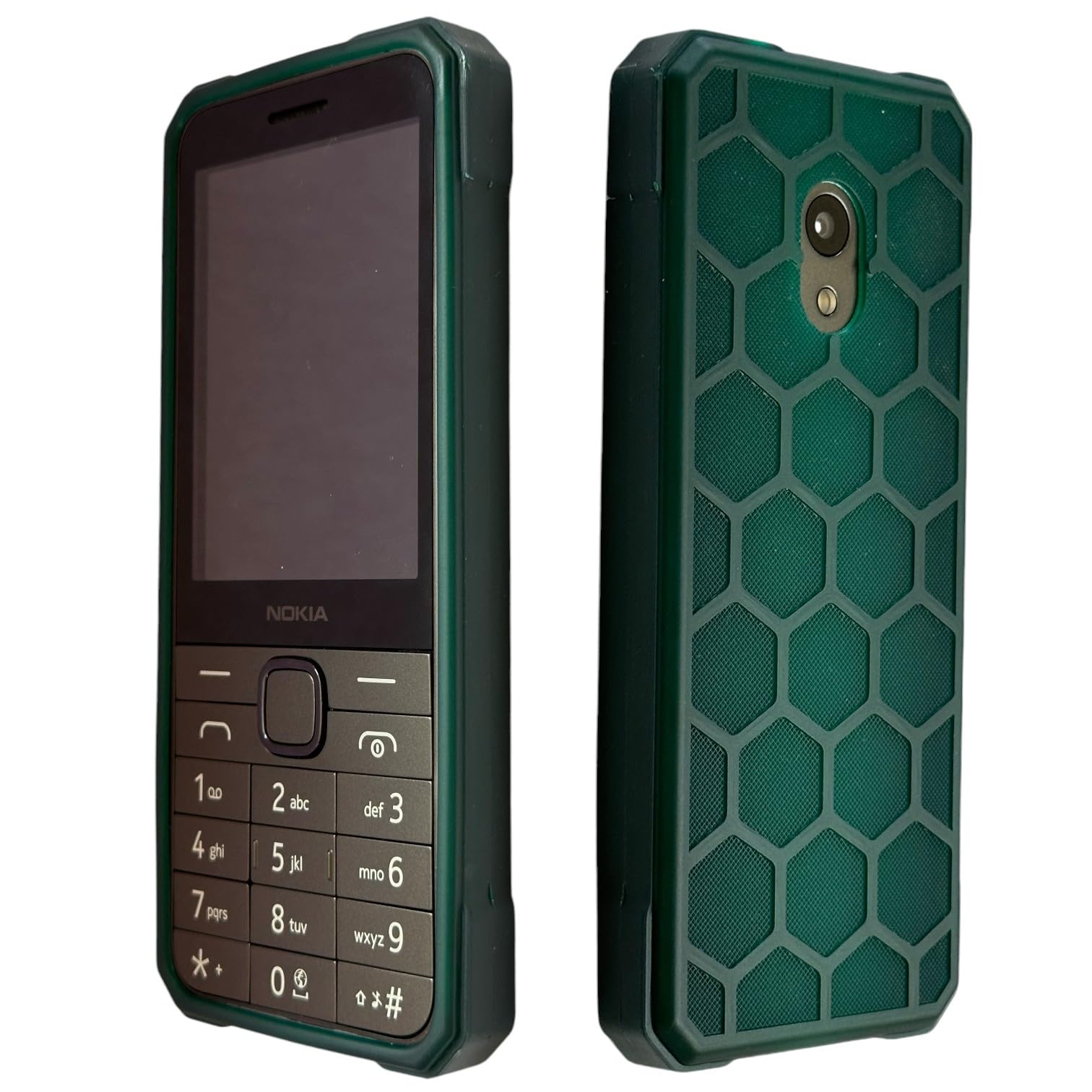 ZAOMA Back Case TPU Cover Compatible for Nokia 235 4G 2024 DS-Model NO. : TA-1616 Rugged Case (Pack of 2) (NK2354G_RUGBLK), Black — Amazon image 8