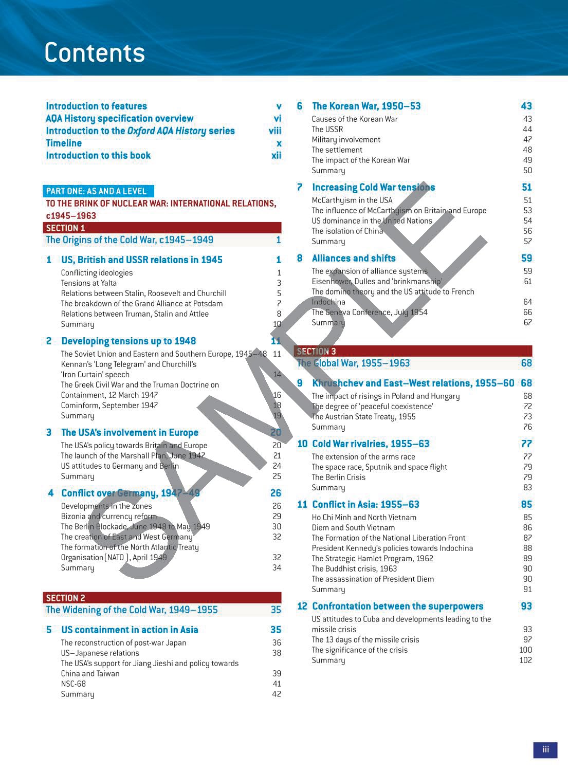 Oxford AQA History for A Level: The Cold War c1945-1991